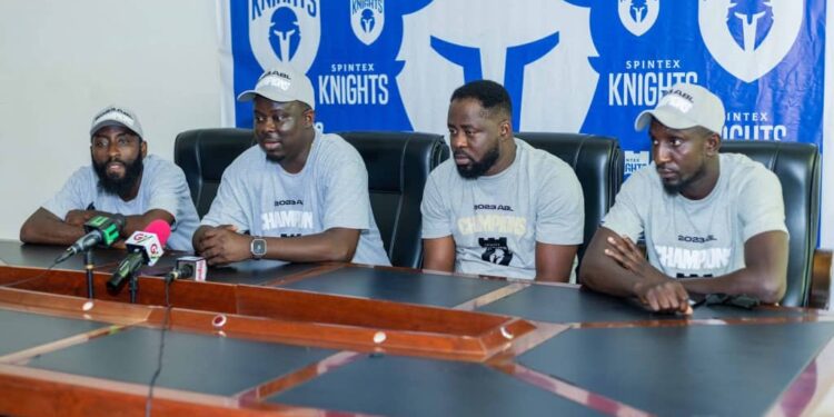 spintex knights a remarkable rise from division 2 to accra basketball league dominance