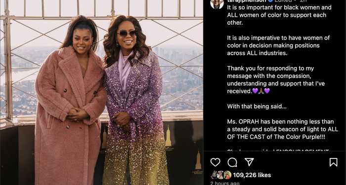 taraji p henson says oprah has been solid beacon of light after expressing frustration with pay inequality