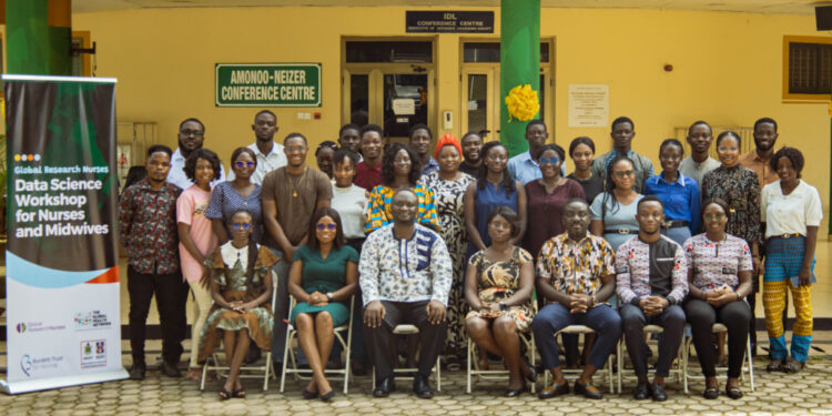 thirty five nurses and midwives trained in data analysis