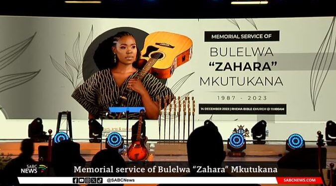 video memorial service of south africas music icon zahara