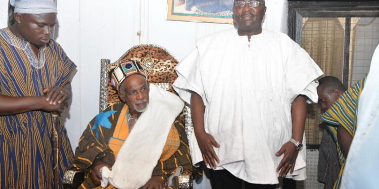 Wa Na installs Dr. Bawumia as ‘Meyiri ‘ – Builder of the House 1 wa na installs dr bawumia as meyiri builder of the house