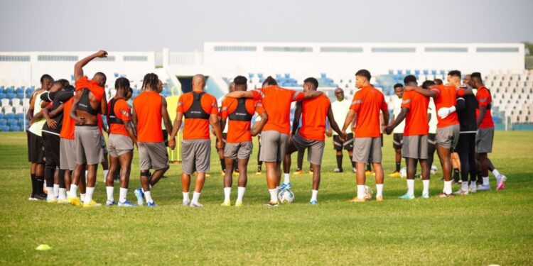 afcon 2023 black stars begin training in kumasi ahead of tournament