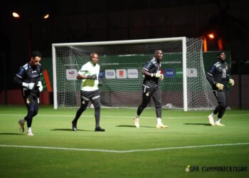 AFCON 2023: Black Stars hold first training session in Abidjan