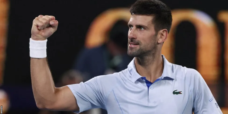 australian open 2024 djokovic reaches quarter finals with ruthless victory