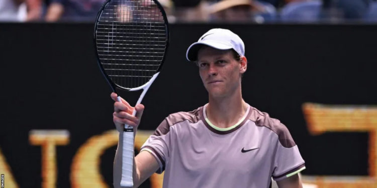 australian open 2024 sinner and rublev win in first round berrettini withdraws