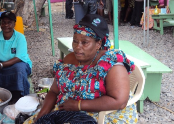 Bawumia; Mahama eulogises renowned waakye seller, Auntie Muni