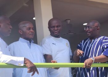 Black Stars legends storm Nalerigu as Bawumia commissions new sports complex