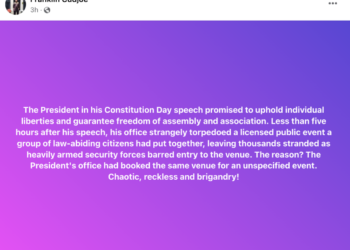 Cancellation of New Africa Foundation Convention reckless, chaotic – Franklin Cudjoe