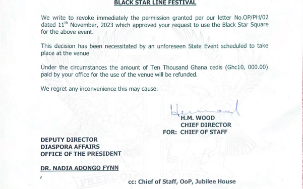 cancellation of new africa foundation convention was due to unforeseen state event government clarifies
