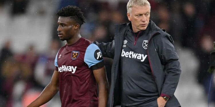 david moyes cries over ghana decision to stop west ham from playing kudus against brighton