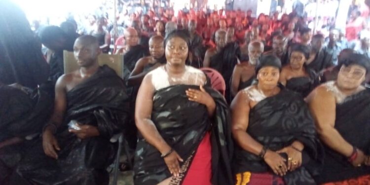 dormaahemaa accepts newly enstooled abesim queen mother as kyidomhemaa