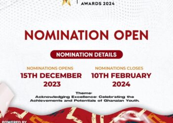 Ghana Youth Excellence Awards opens nominations for its 2024 edition