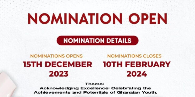 ghana youth excellence awards opens nominations for its 2024 edition
