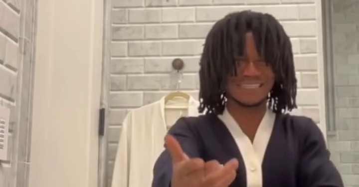 ghanaian actor abraham attah displays singing skills jams to british rapper j hus cream song