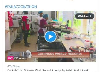 Ghanaians react to Guinness record cook-a-thon attempt by chef Failatu Abdul-Razak