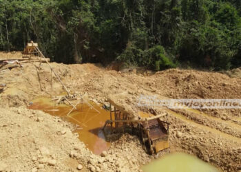 Illegal miner invades Tano-Anwia Forest Reserve, destroys lands