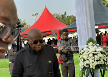 Photos from E.T. Mensah’s state burial service