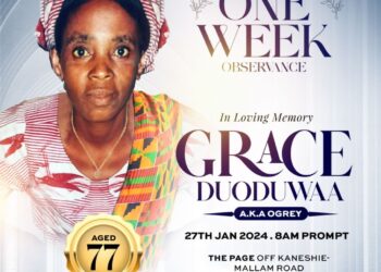 Rex Omar announces one-week observance ceremony for late mum