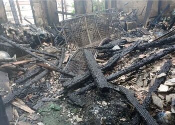 Two people burnt to death as fire razes 4-bedroom house at Fiapre