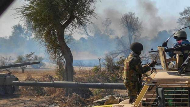 Villagers flee as gunmen overrun Nigerian military camp 1 villagers flee as gunmen overrun nigerian military camp