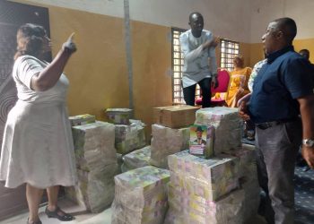 Ambassador J.K. Mensah Foundation Donates Books to Schools in Antoa