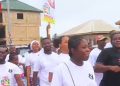 Assin Fosu Hosts Peace Walk to Promote Unity Ahead of December Elections