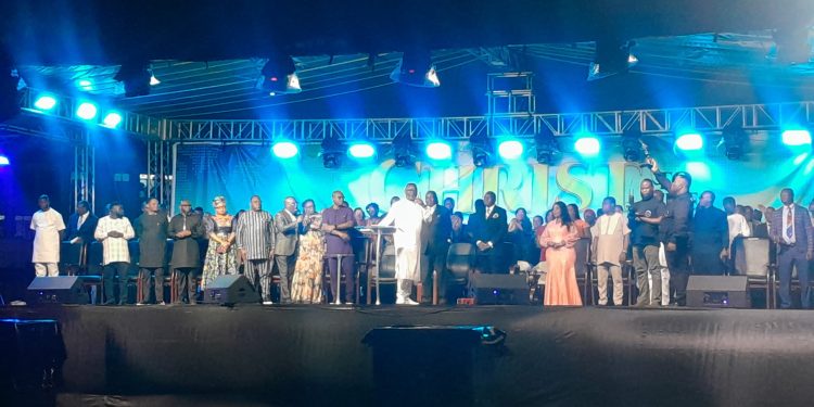 cape coast for christ crusade and medical outreach currently taking place