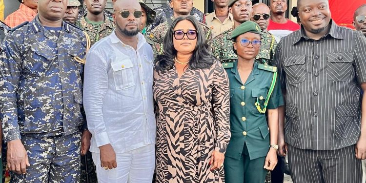 dr kwame agyeman budu commissions ultra modern police station for asotwe community