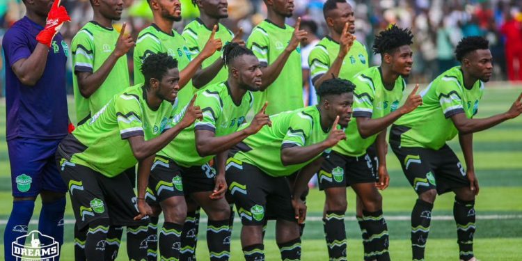 dreams fc nominated for club of the year at caf awards