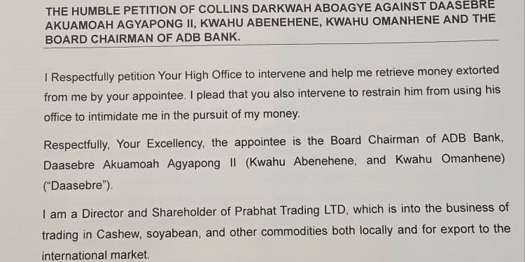 kwahumanhene named in alleged adb 2 million scandal
