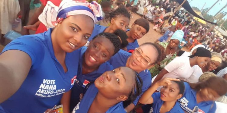 NPP Loyal Ladies Call for National and Regional Support in Jaman North Campaign 1 npp loyal ladies call for national and regional support in jaman north campaign