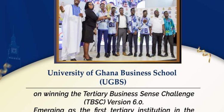 university of ghana business school claims victory in inaugural tertiary business sense challenge