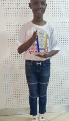 10-Year-Old Success Joycelyn Dadzie Wins 2024 Girls-In-ICT programme in Ashanti Region