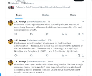 Dr. John Kwakye Highlights Key Issues for 2024 Election Outcome