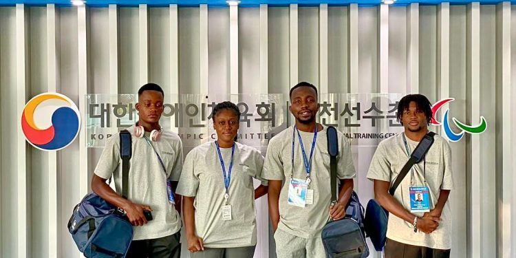 ghanaian para delegate receives honorary award at the 2024 korean paralympic camping in incheon