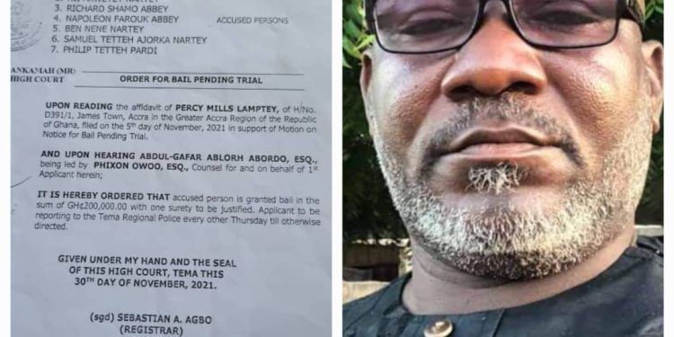 murder of nene aryeh otuseiklo ii how nassa abbey osabutey ally of nene tetteh wakah iiii and six others were granted bail for murder