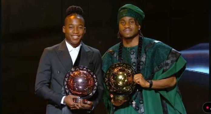 ademola lookman shines at the 2024 caf awards wins mens player of the year