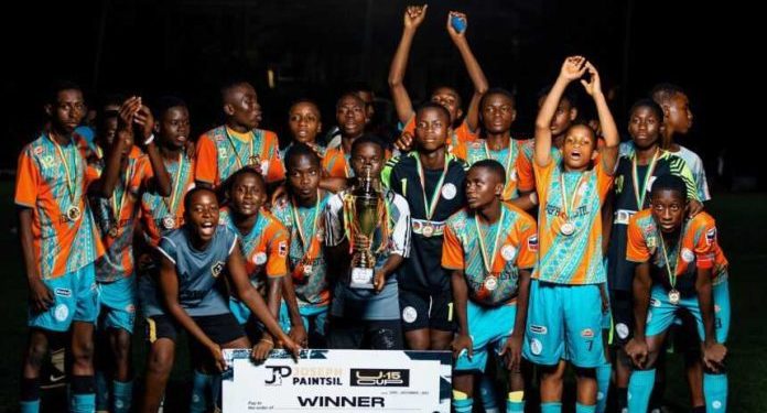 ajax crowned champions of the maiden joseph paintsil u 15 cup