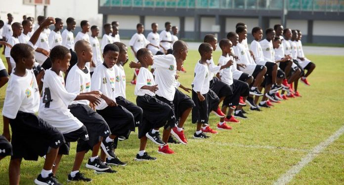 kiles world foundation and titans of africa hold successful flag football camp in accra
