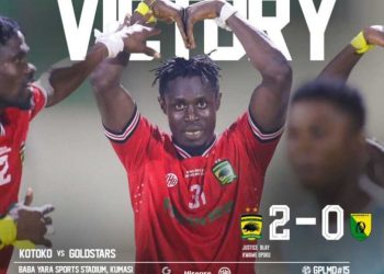 Kwame Opoku Shines in Kotoko’s 2-0 Win Over Bibiani Goldstars