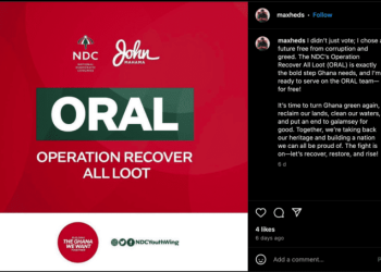 Kwasi Yirenkyi Criticizes Operation Recover All Loot (ORAL) for Ineffective Approach to Corruption