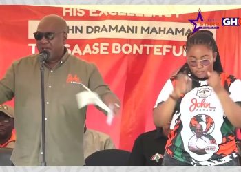 Mahama Criticizes Bawumia Over Digital Gates at KIA