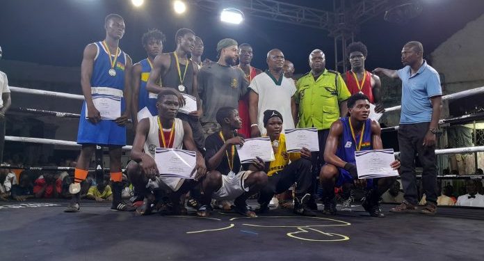 memphis depay leads juvenile and amateur boxing tournament in accra