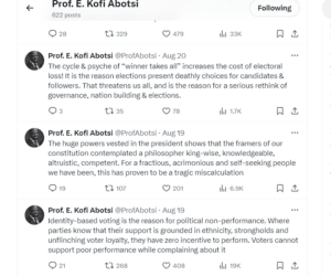 UPSA Law School Dean Calls for Reform in Ghana’s Political Landscape