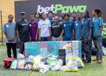 betPawa partners with the GFA to donate sports kits