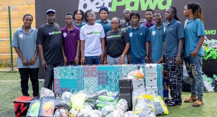 betpawa partners with the gfa to donate sports kits