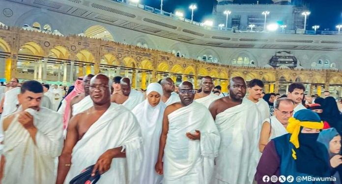 dr bawumia embarks on spiritual journey to mecca for umrah