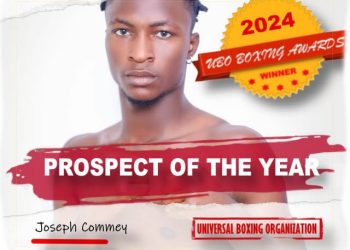 Joseph Commey Named 2024 UBO Prospect of the Year