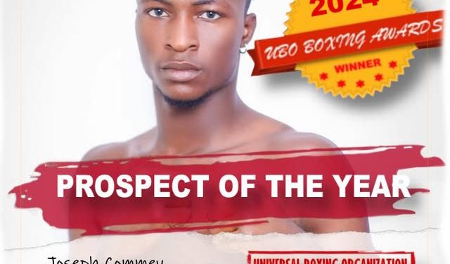 joseph commey named 2024 ubo prospect of the year