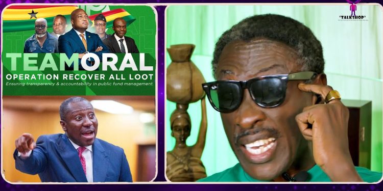 ksm criticizes afenyo markins stance on operation recover all loot committee